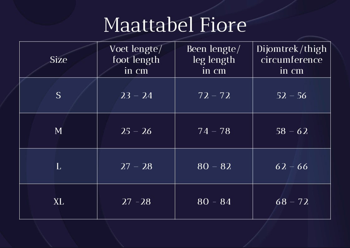 Fiore Misty moon 20 den mönstrade strumpor