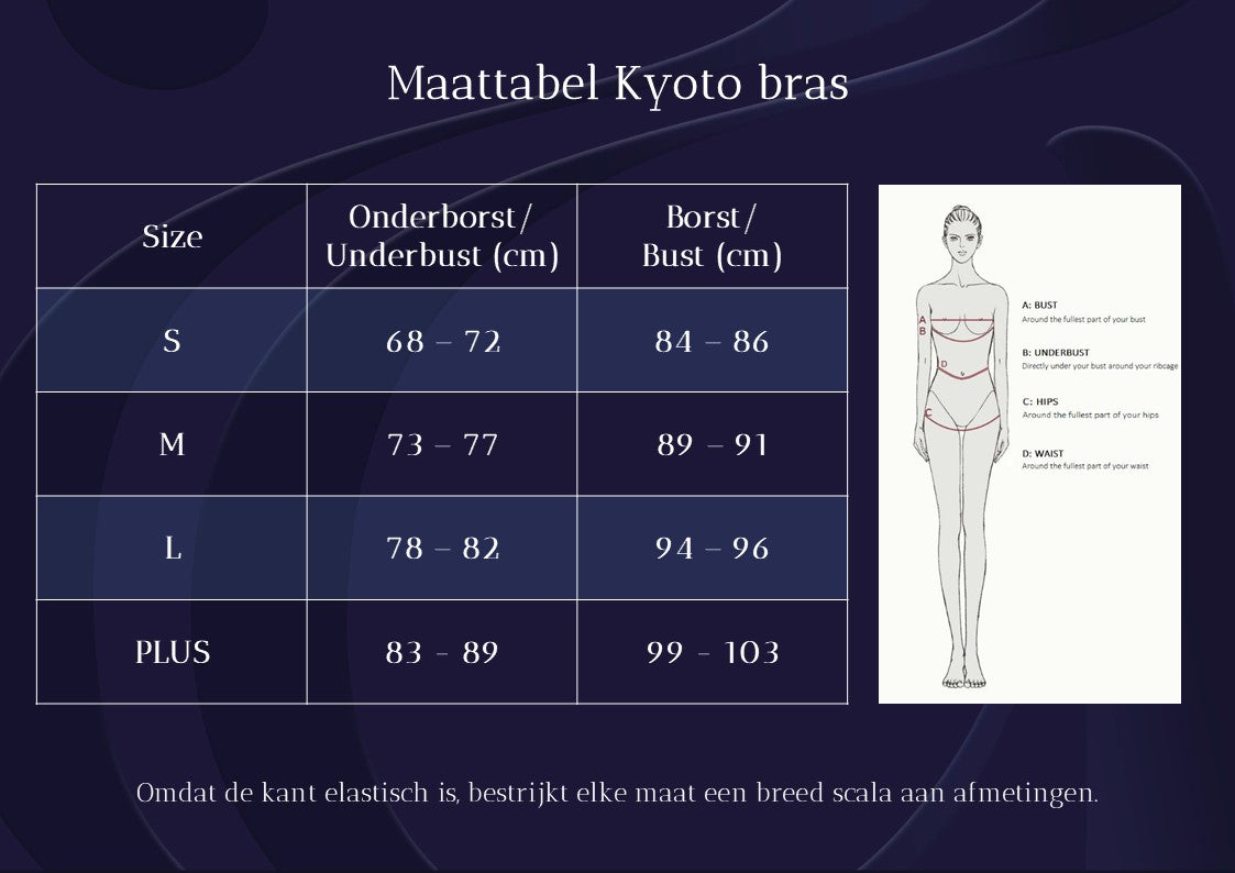 Bracli Kyoto BH schwarz