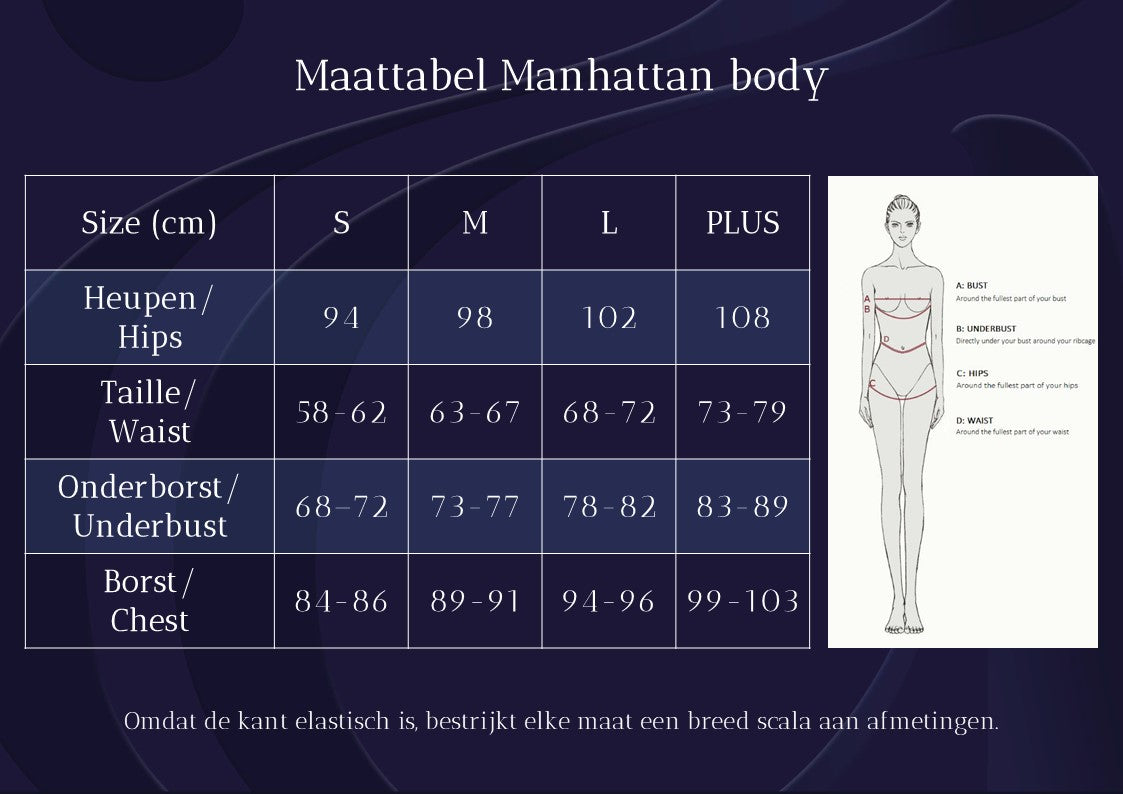 Bracli Manhattan body black