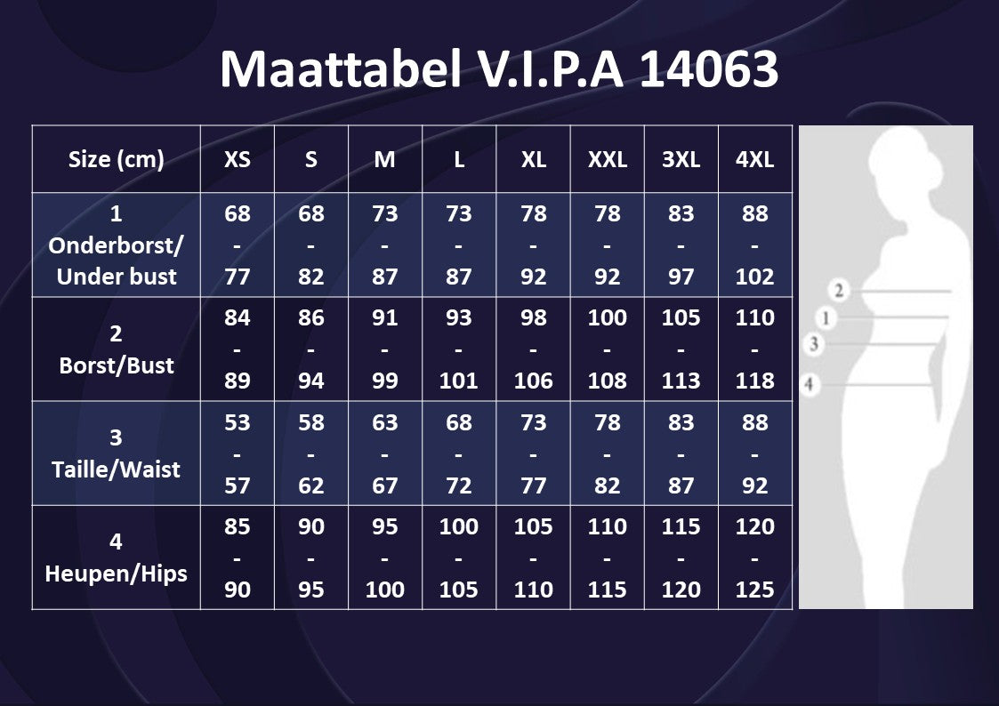 V.I.P.A Obsession Body voor Kousen