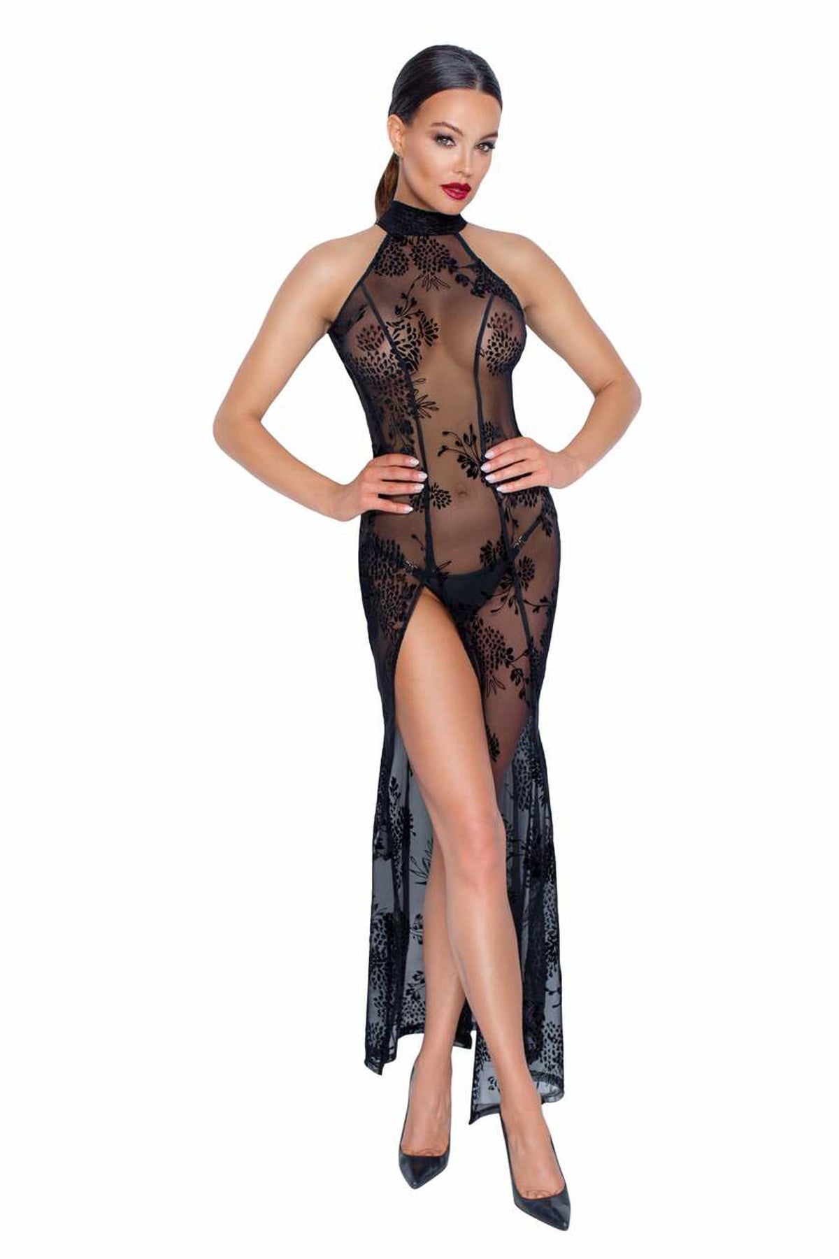 Noir Handmade -F239- Long tulle dress