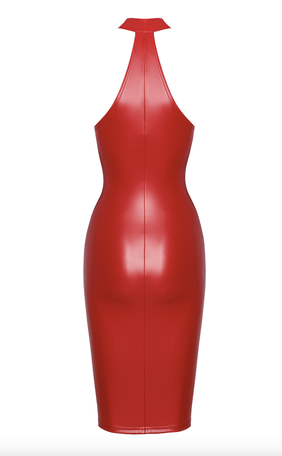 Noir Handmade -F354- robe midi Orgia rouge