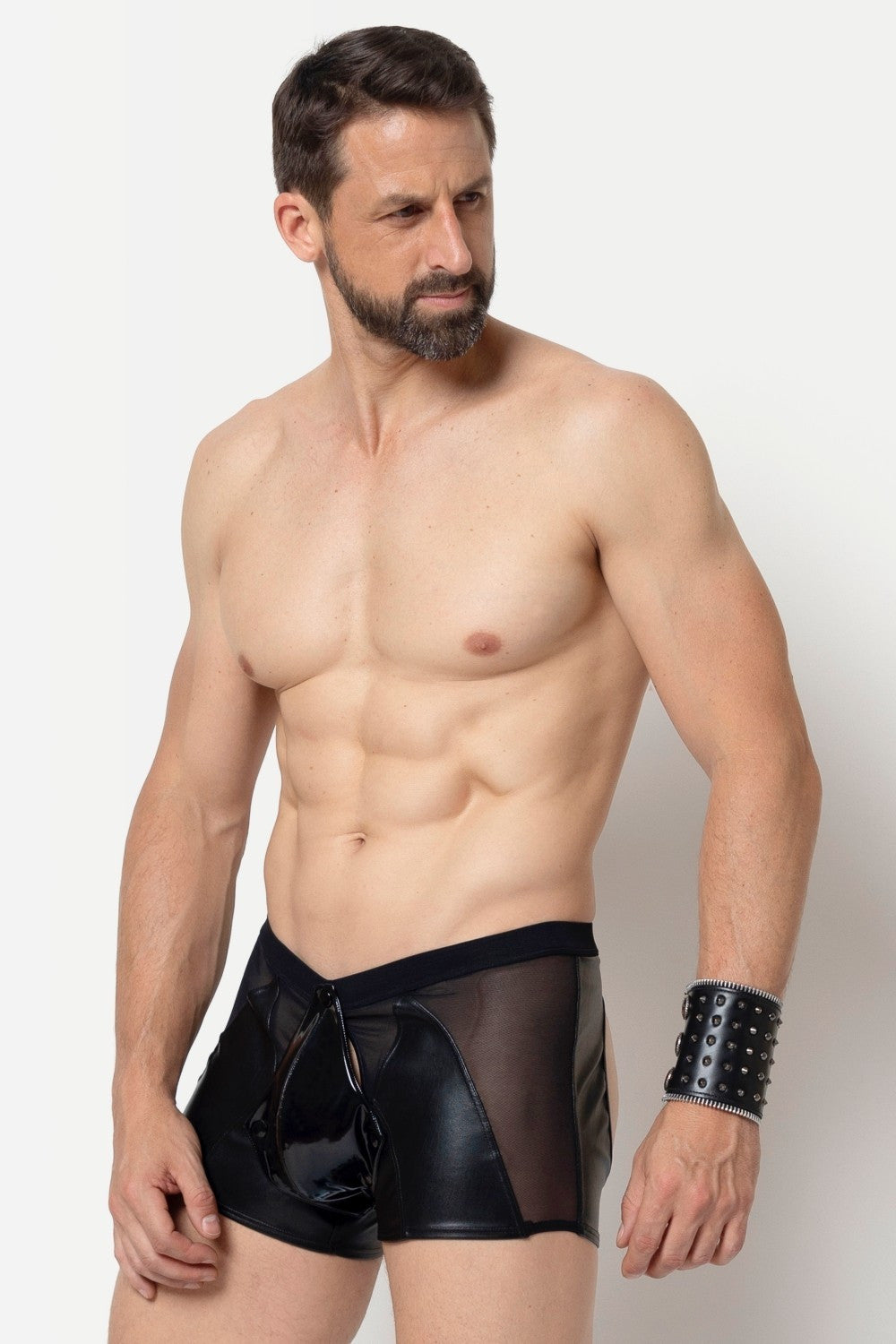 Maison Catanzaro Boxer Harbard in ecopelle