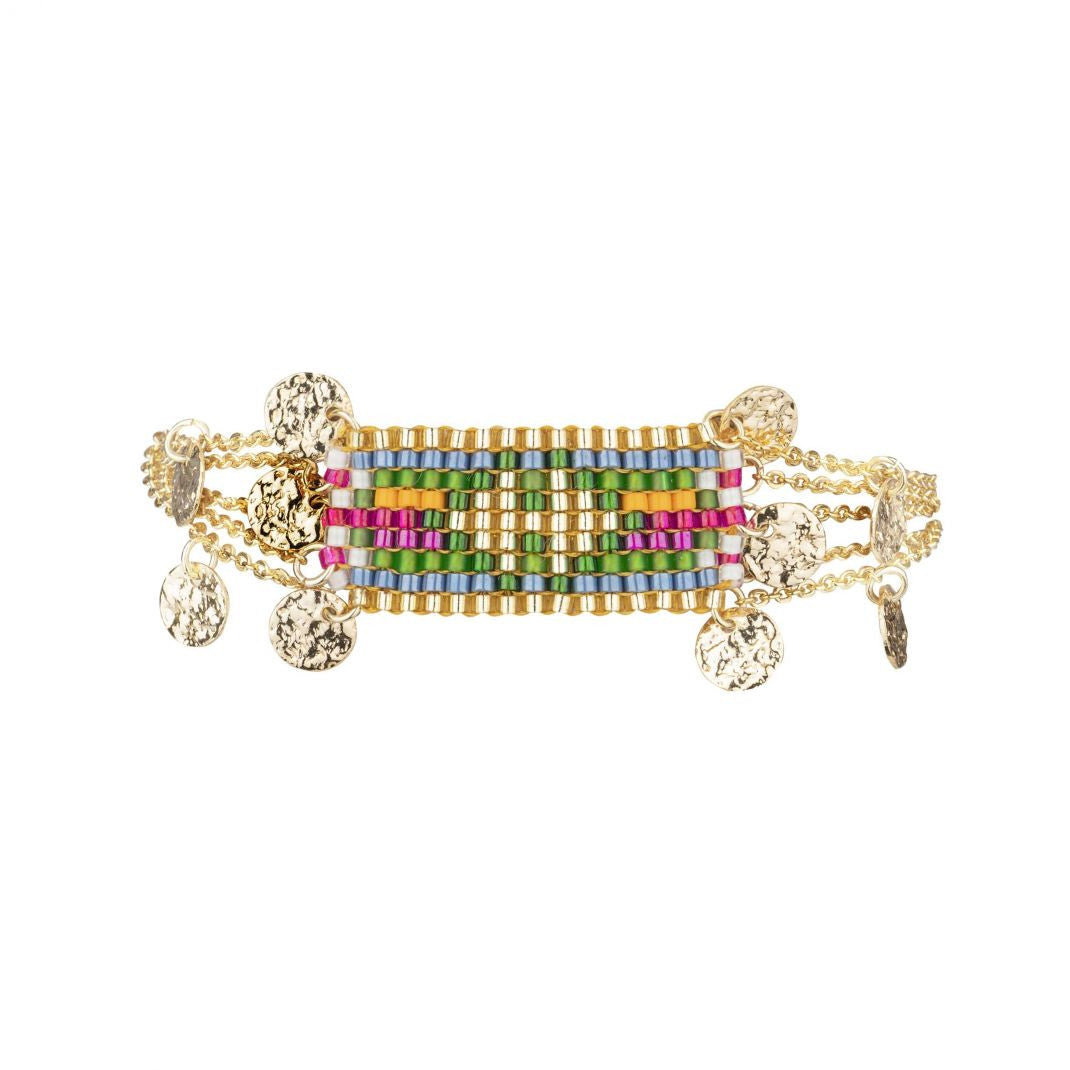 Hipanema Hatchee gouden armband
