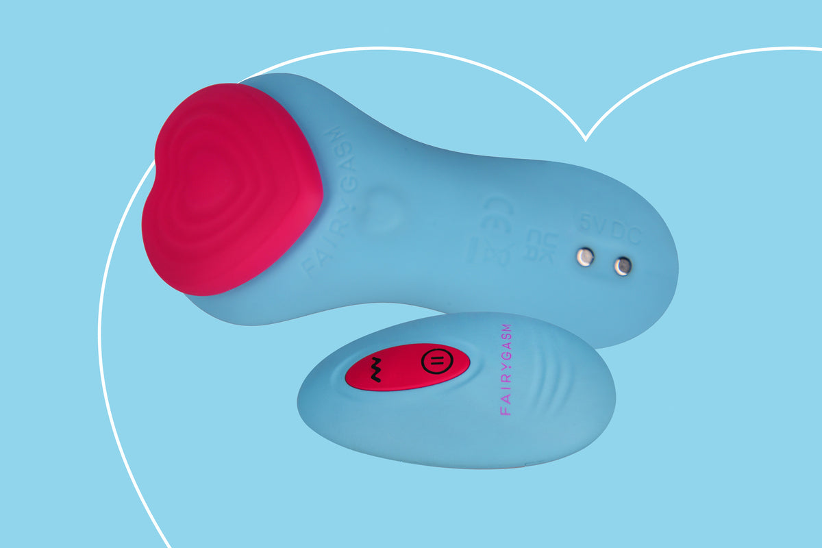 FairyGasm -F0005- HeartGem blauw