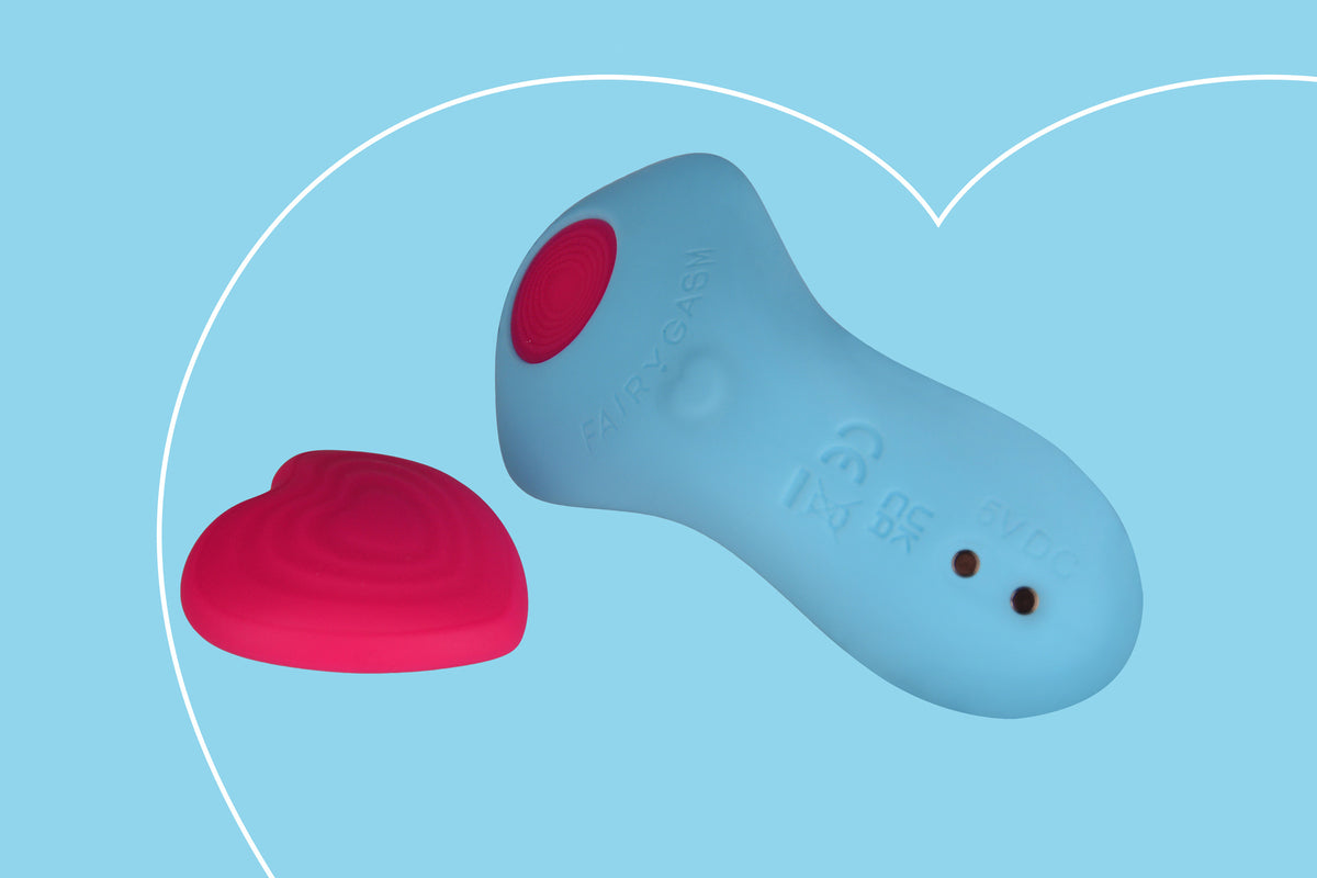 FairyGasm -F0005- HeartGem blauw