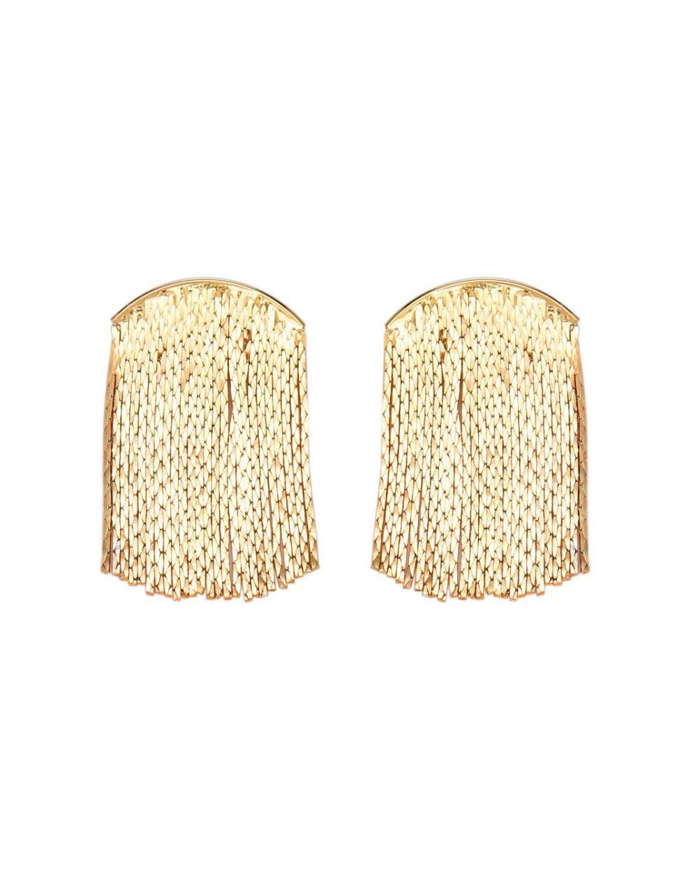 Hipanema Komete gouden oorbellen