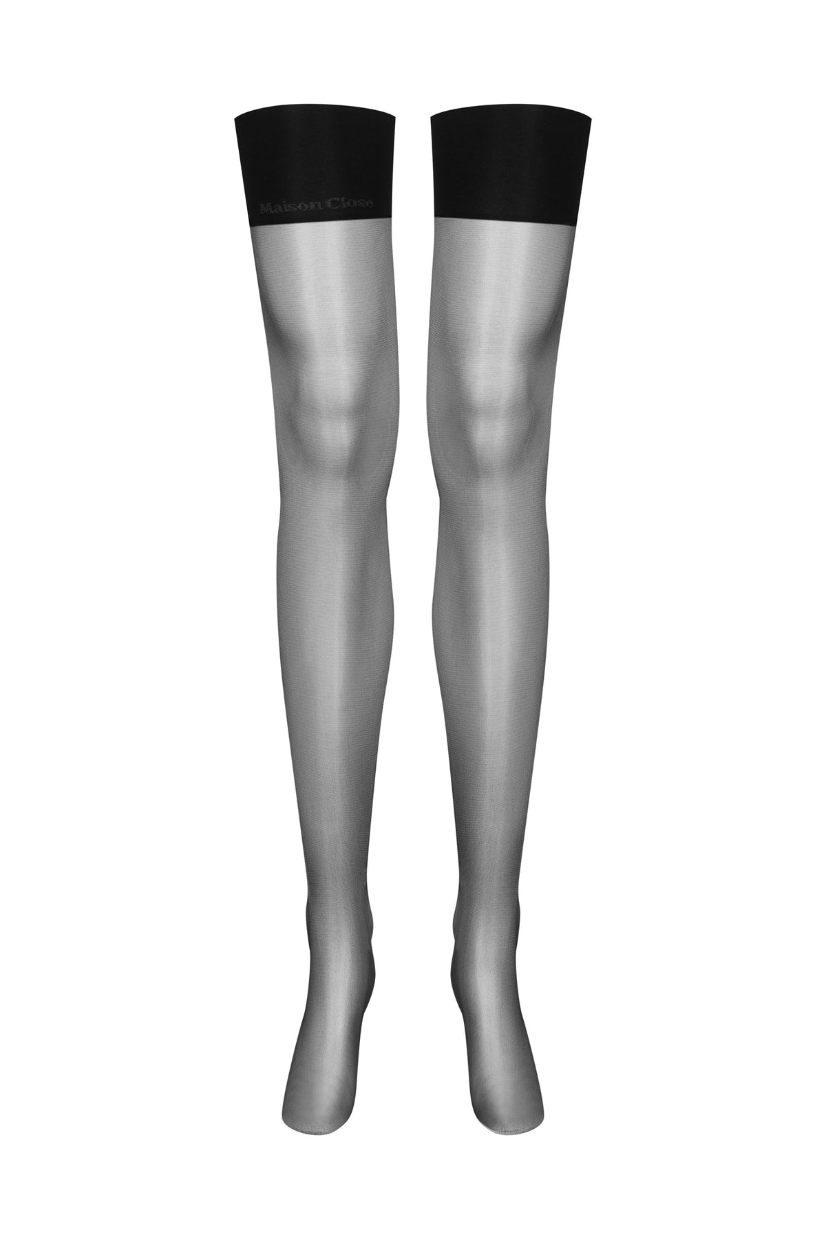 Scandale -562360- signature transparent garter stockings - 6D