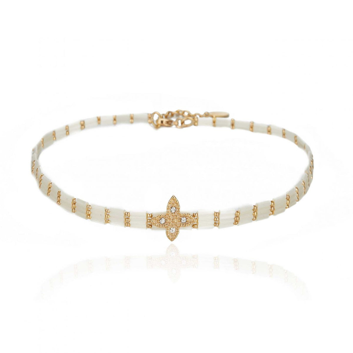 Hipanema Marvella witte ketting