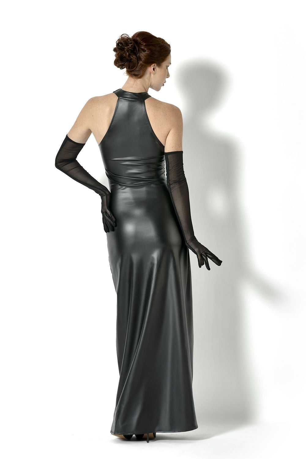 Maison Catanzaro -PC705205T22- Rochie lungă Stellaris wetlook