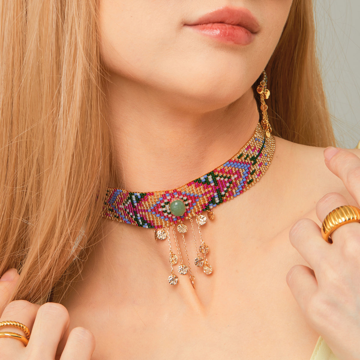 Hipanema Wilma gouden ketting