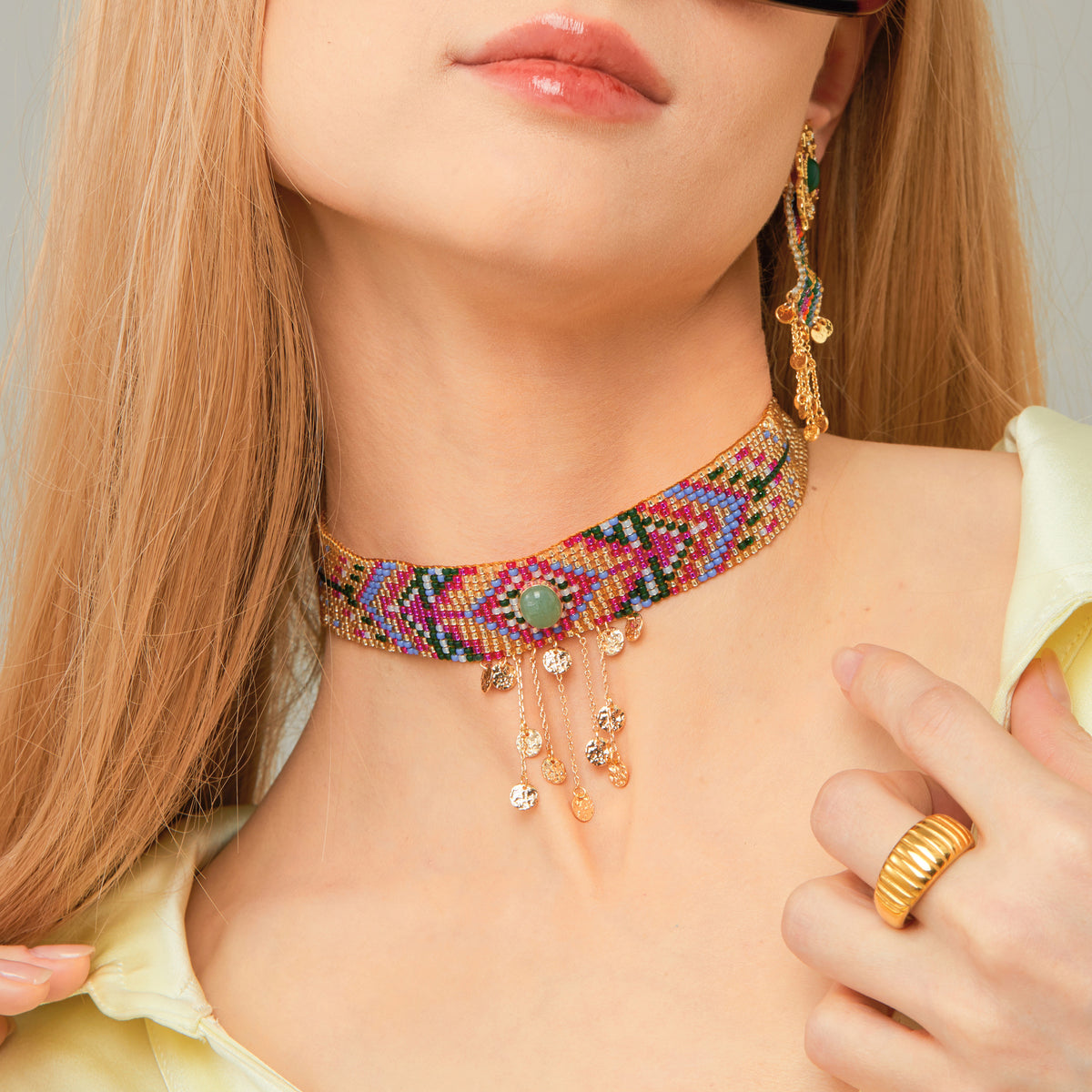Hipanema Wilma gouden ketting