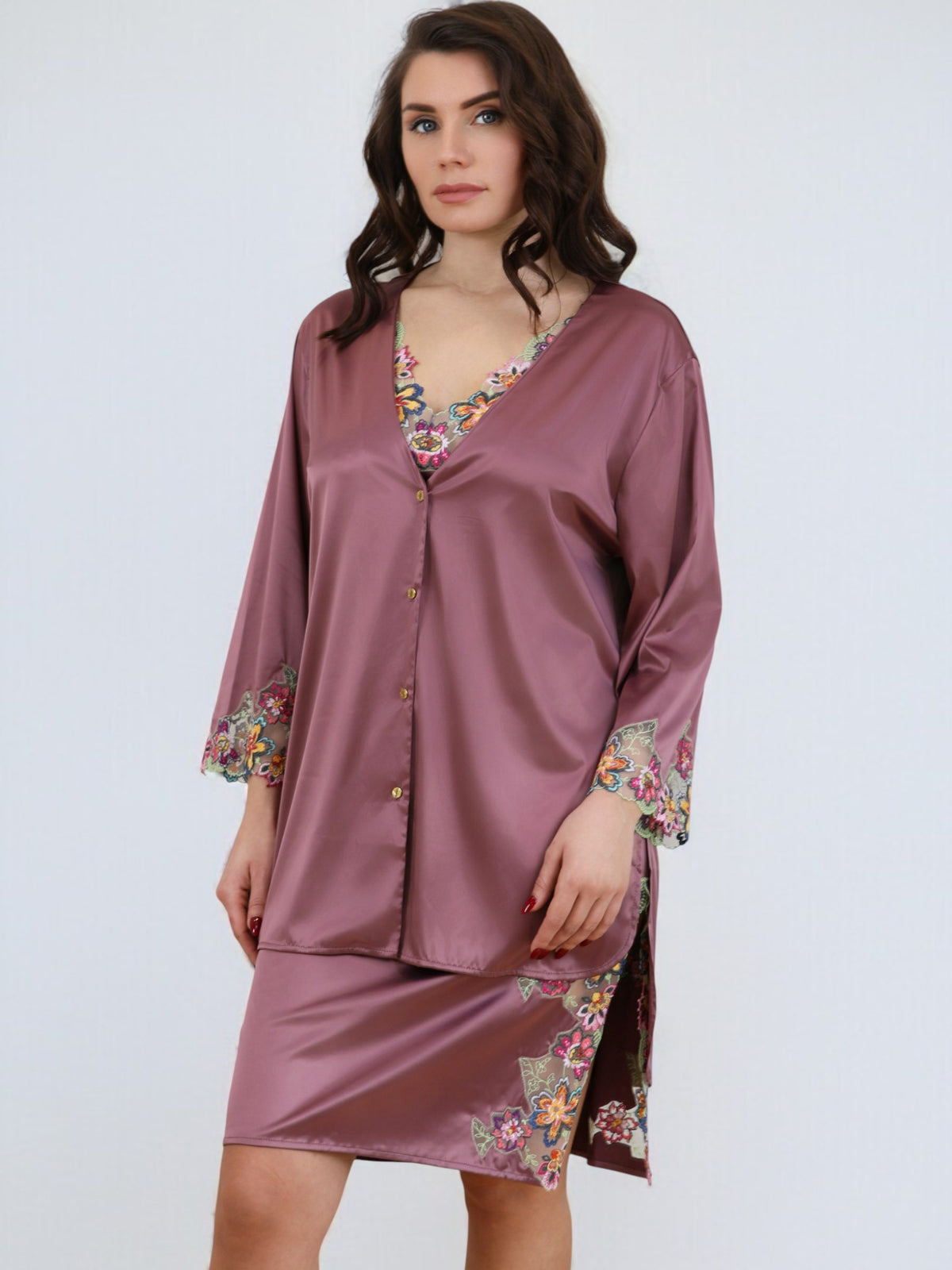 V.I.P.A Summer Soul old rose shirt