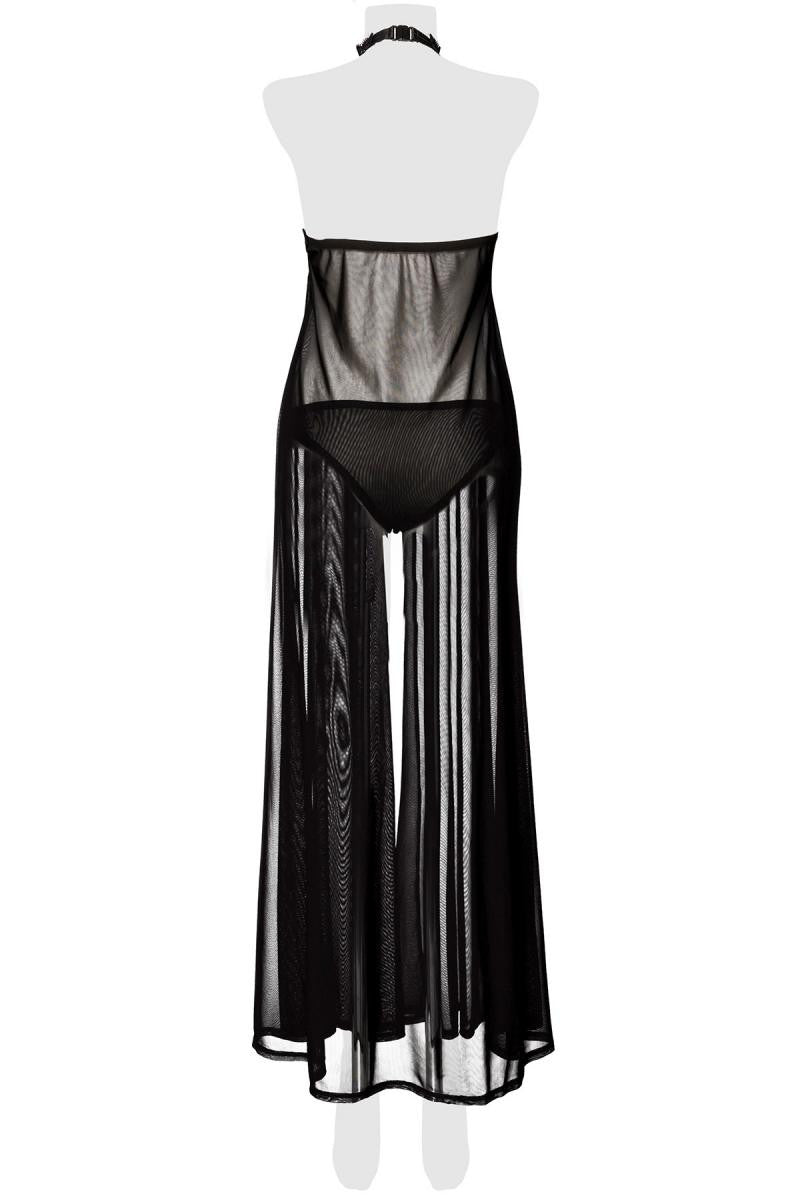 Grey Velvet negligee 20025