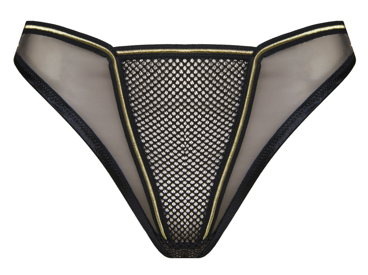 V.I.P.A Black Queen panty black gold