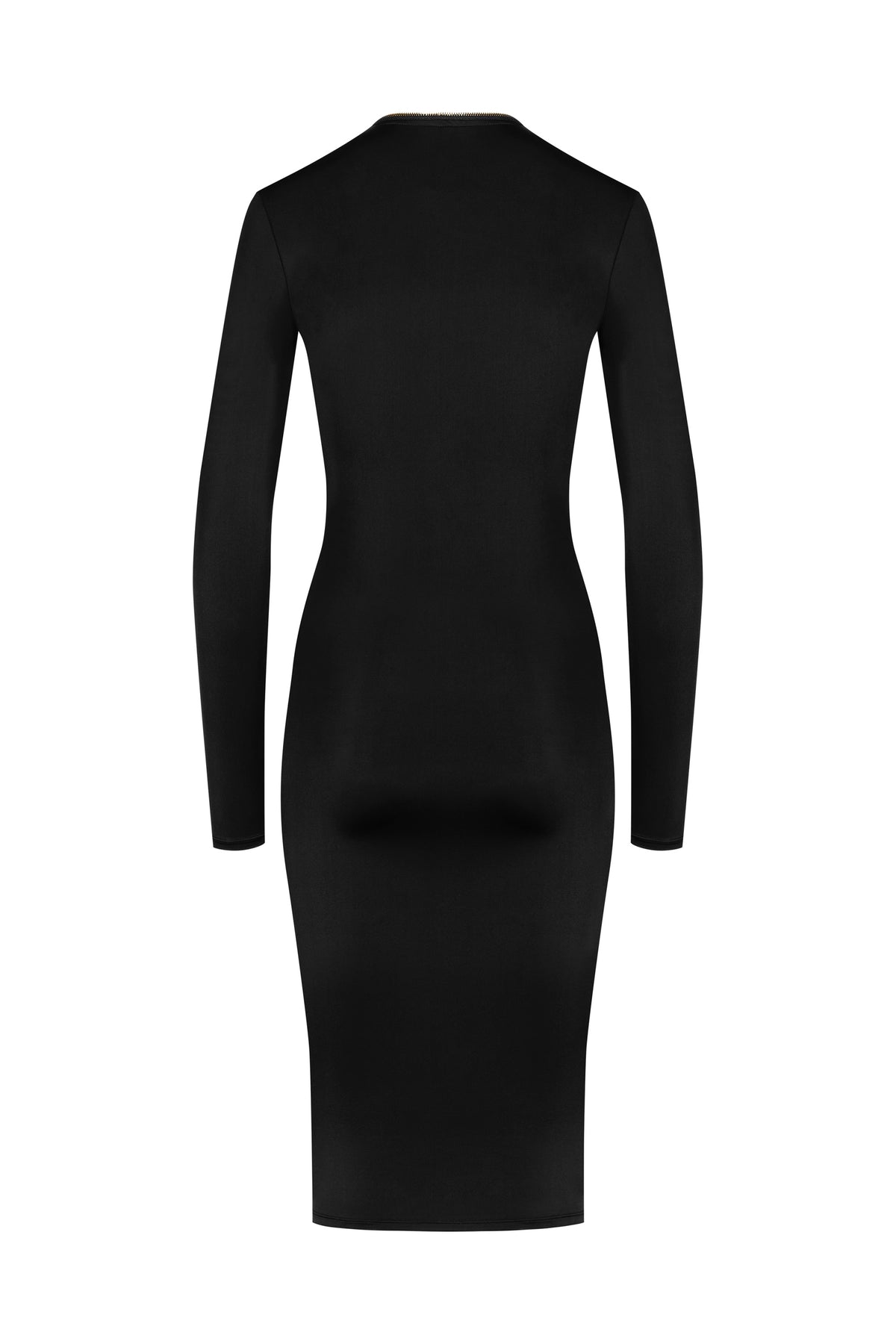 Scandale -561894- 021 - stretch midi dress with zip