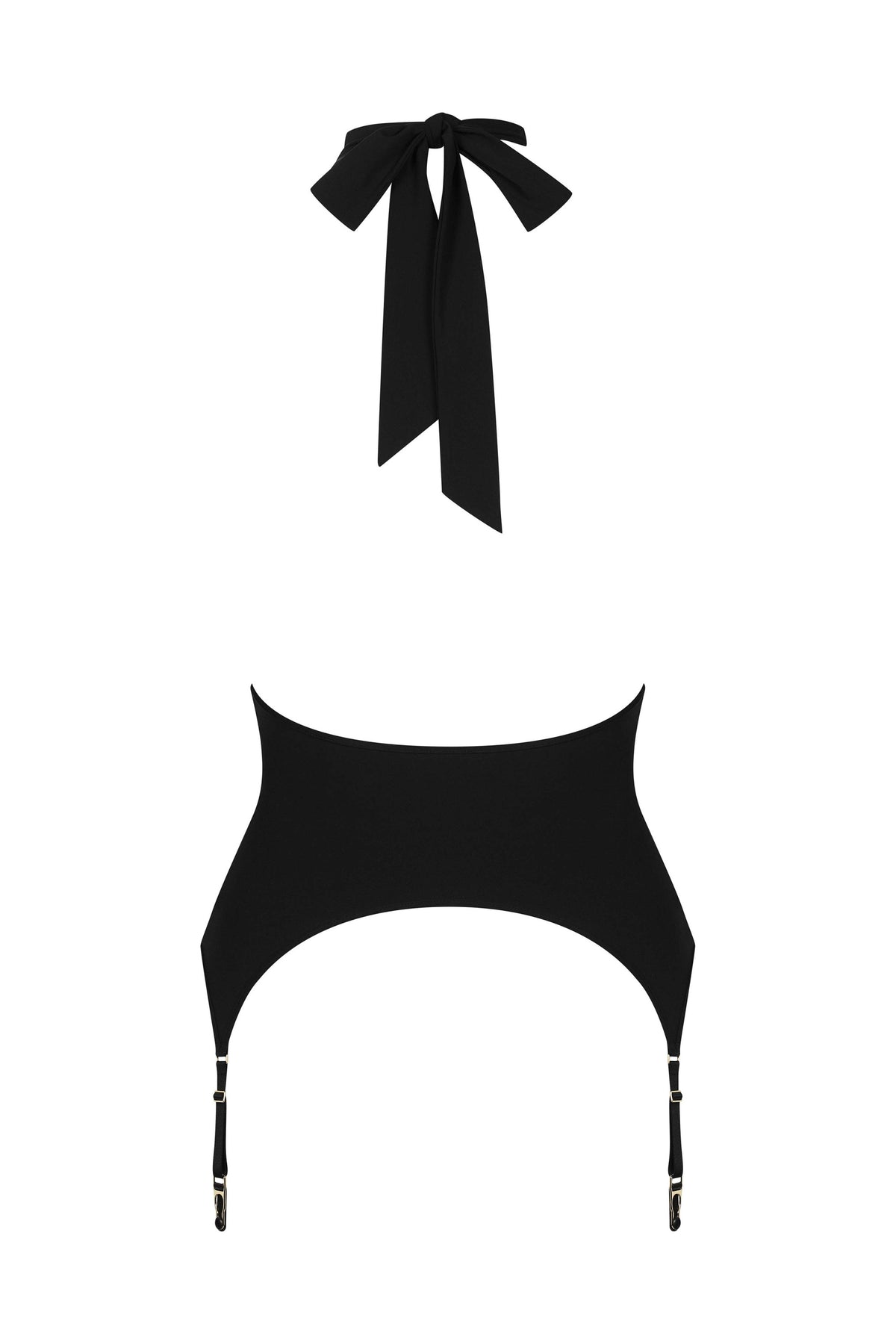 Scandale -562082- jumpsuit med gennemsigtig ryg og lange ærmer - Nuit Fauve