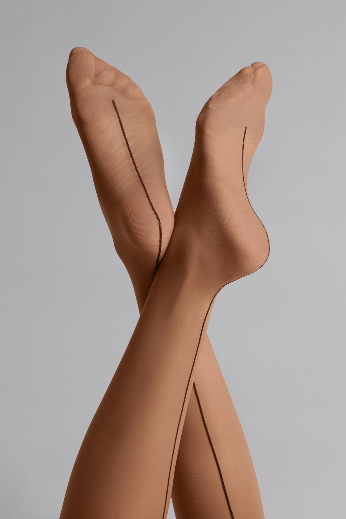 Scandale -562271- signature back seam seamless tights - 20D - Sun Nude