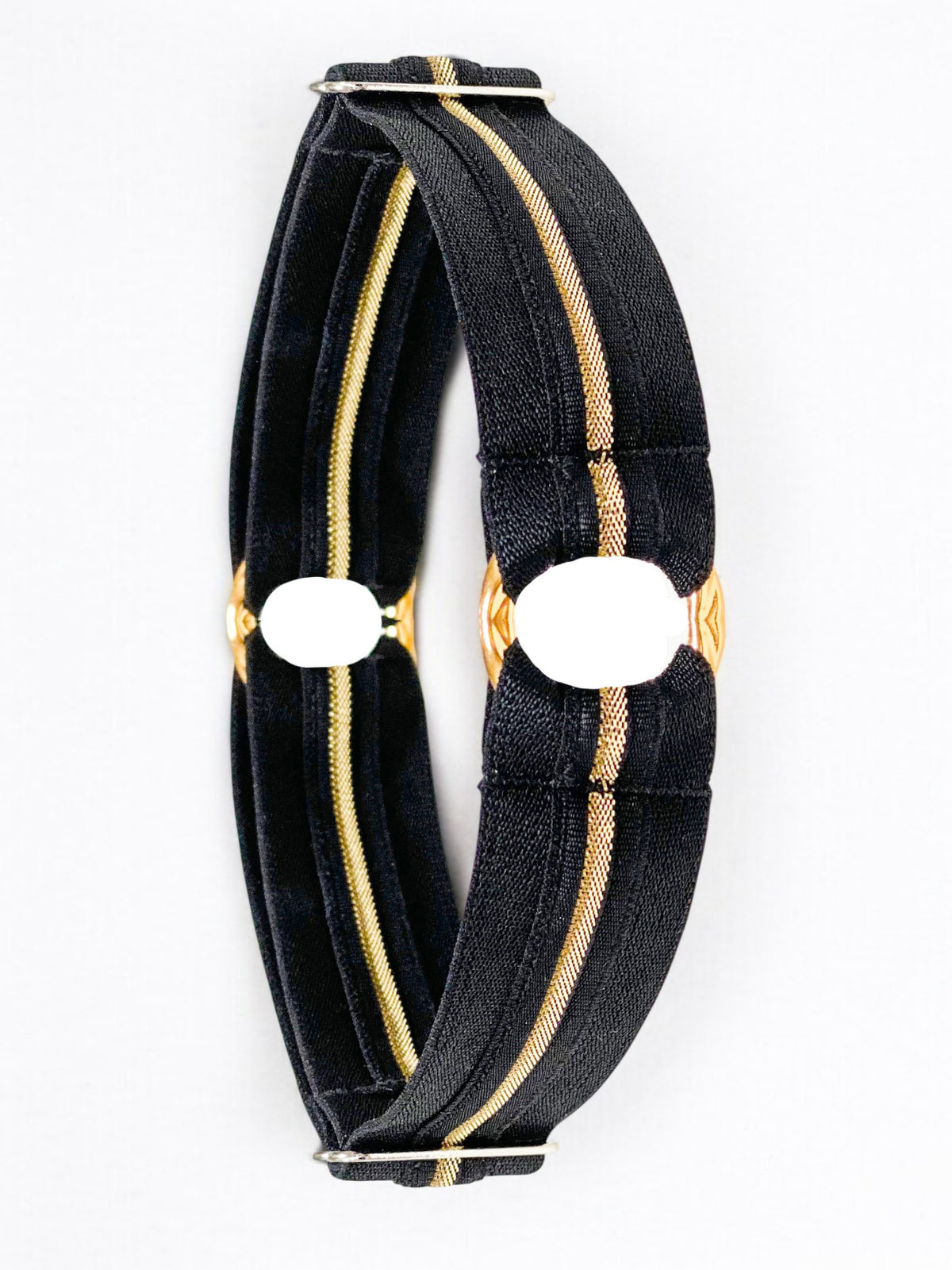 V.I.P.A Black Queen garter black gold