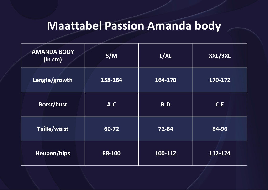 Passion Amanda body black