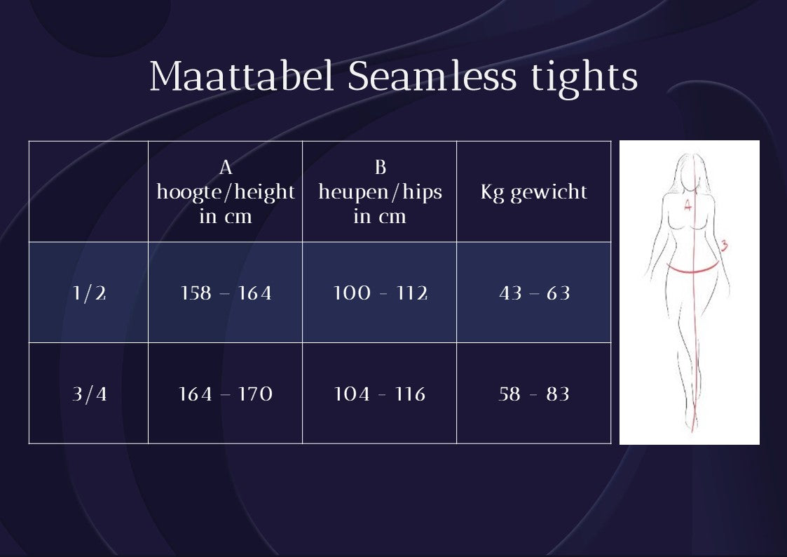 Serata seamless tights 30 den