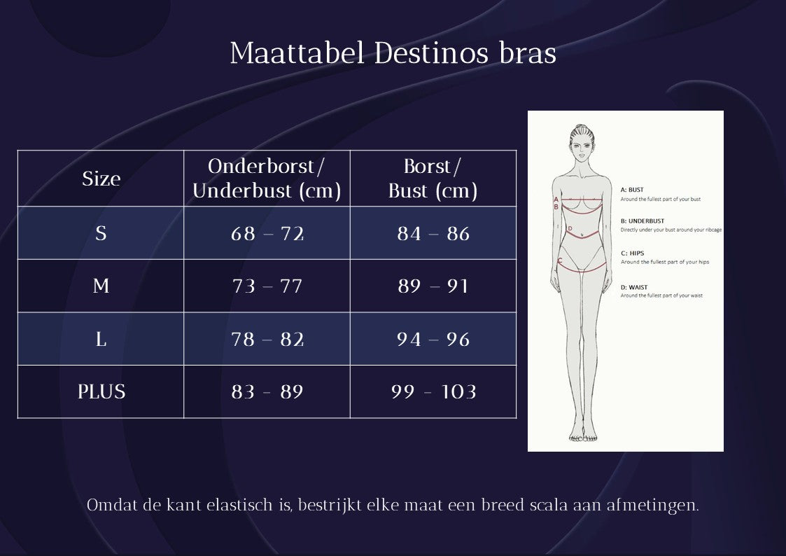 Bracli Destinos tume rinnahoidja must