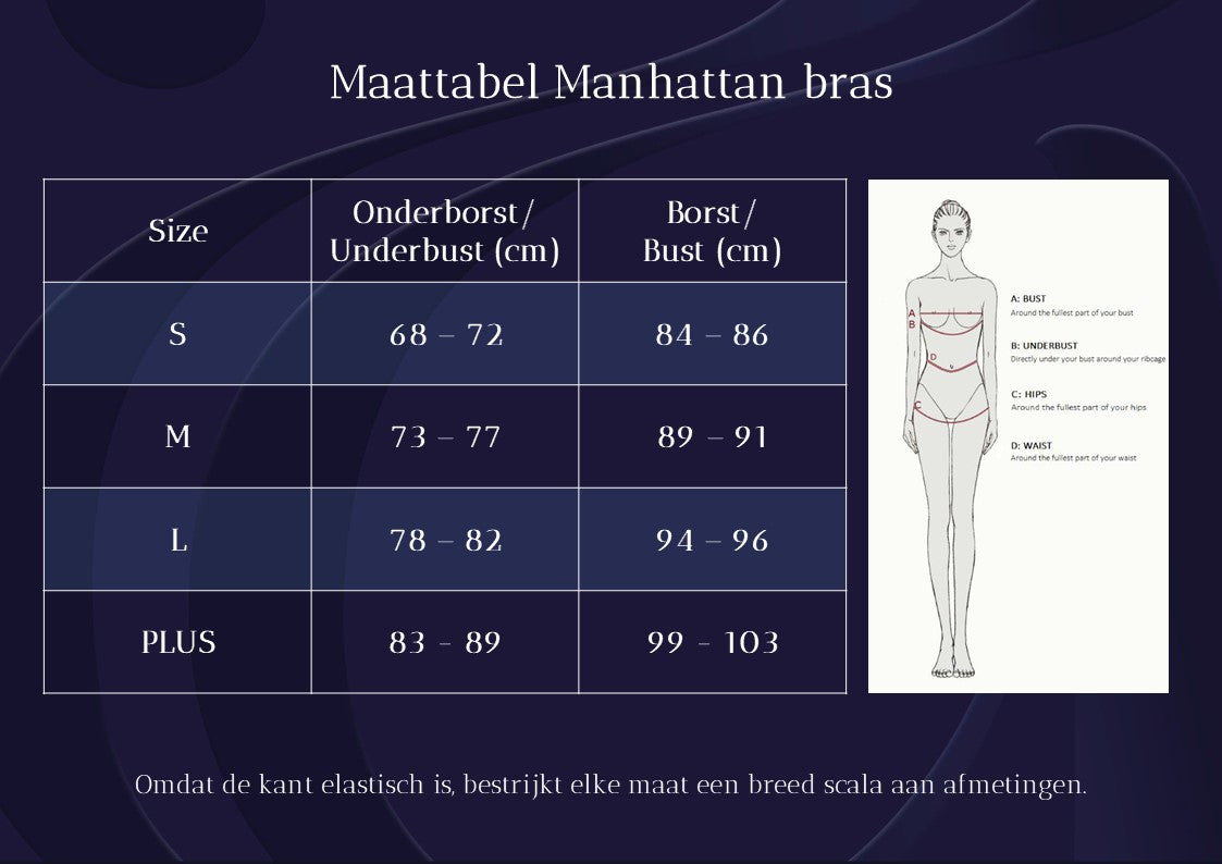 Bracli Manhattan risti rinnahoidja must