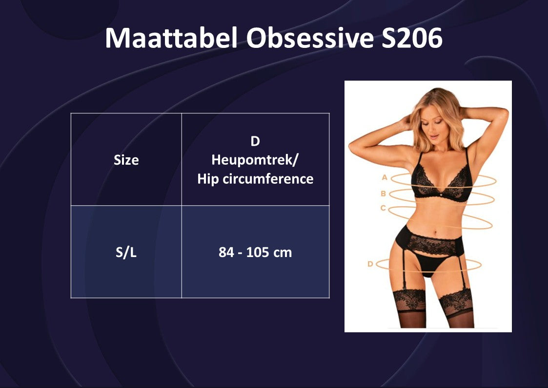 Meias ligas Obsessive S206