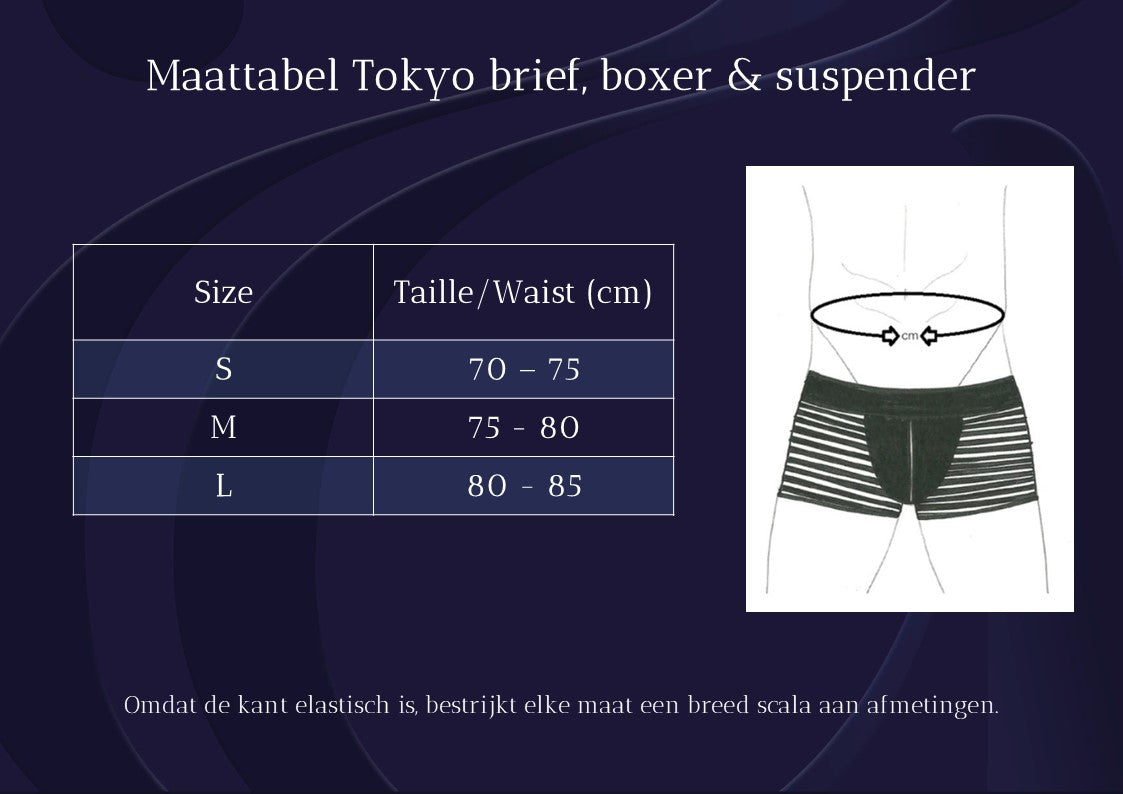 Bracli Perlseo Tokyo Strumpfhalter schwarz