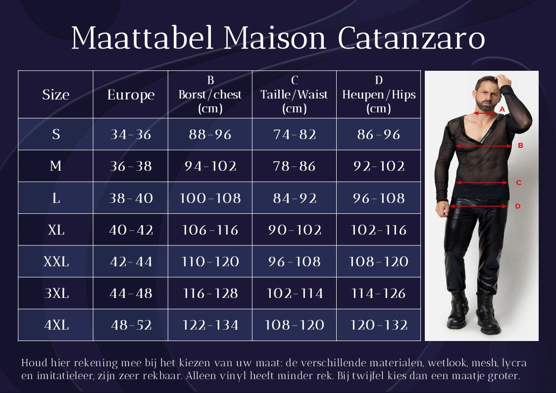 Maison Catanzaro -C06201- Ross винилов гащеризон