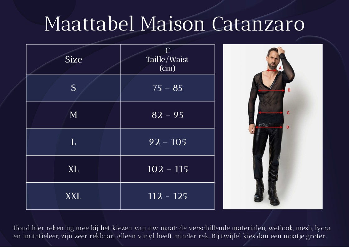 Maison Catanzaro -PC902701H4- Konan wetlook trunks
