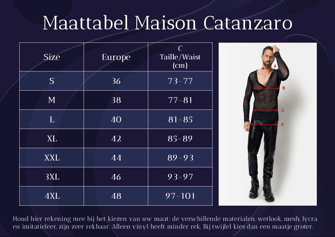 Maison Catanzaro -PC508701H6- Gunnar vinyl leggings