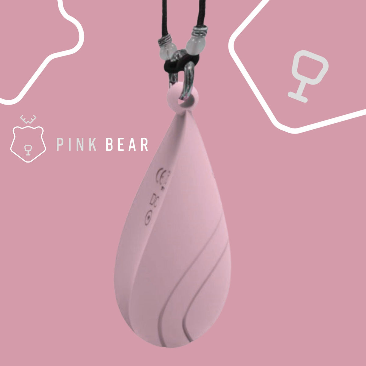 PinkBear -PB0007- Calyxen roze