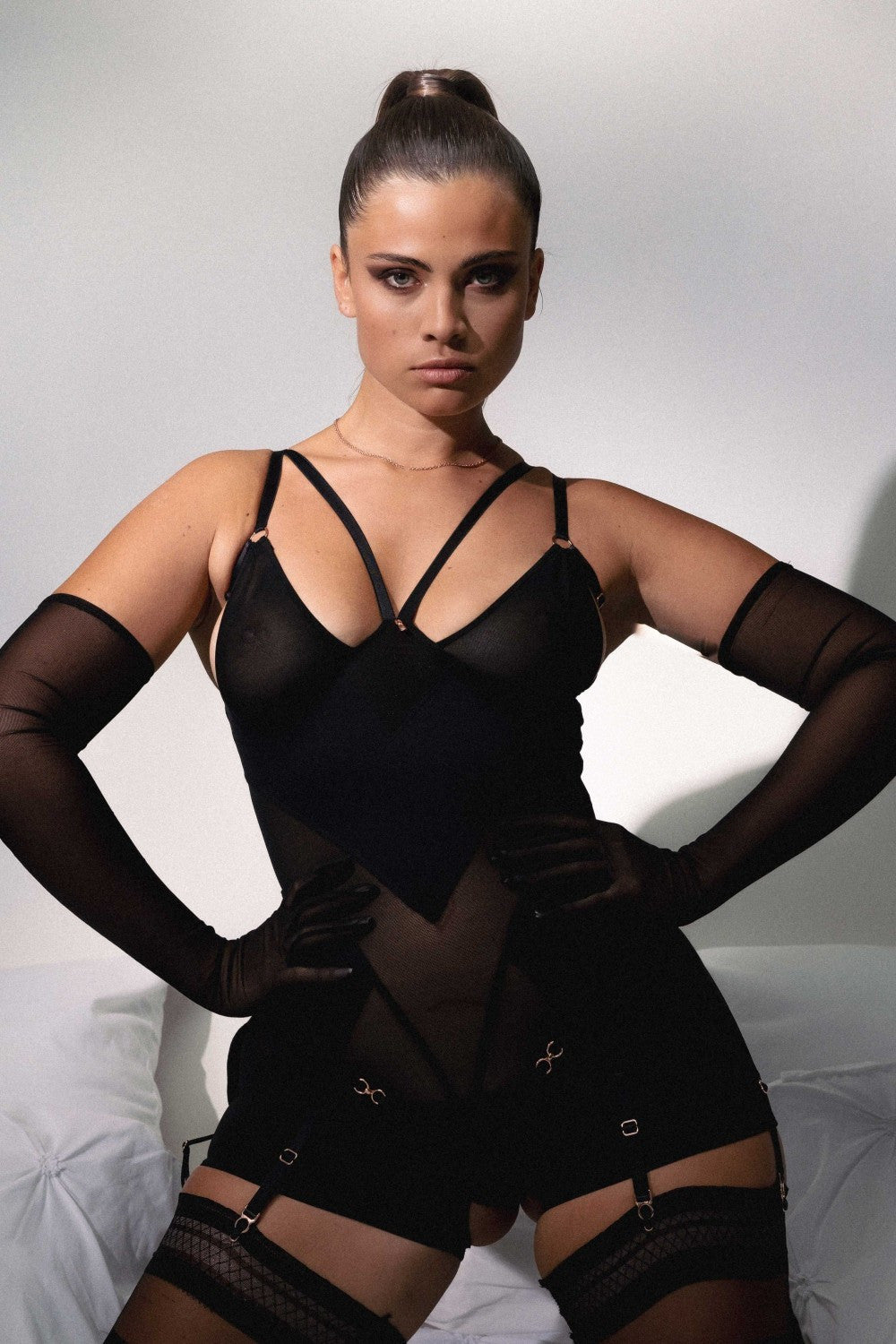 Maison Catanzaro -ISCCBILL125- Billie shaping-jumpsuit