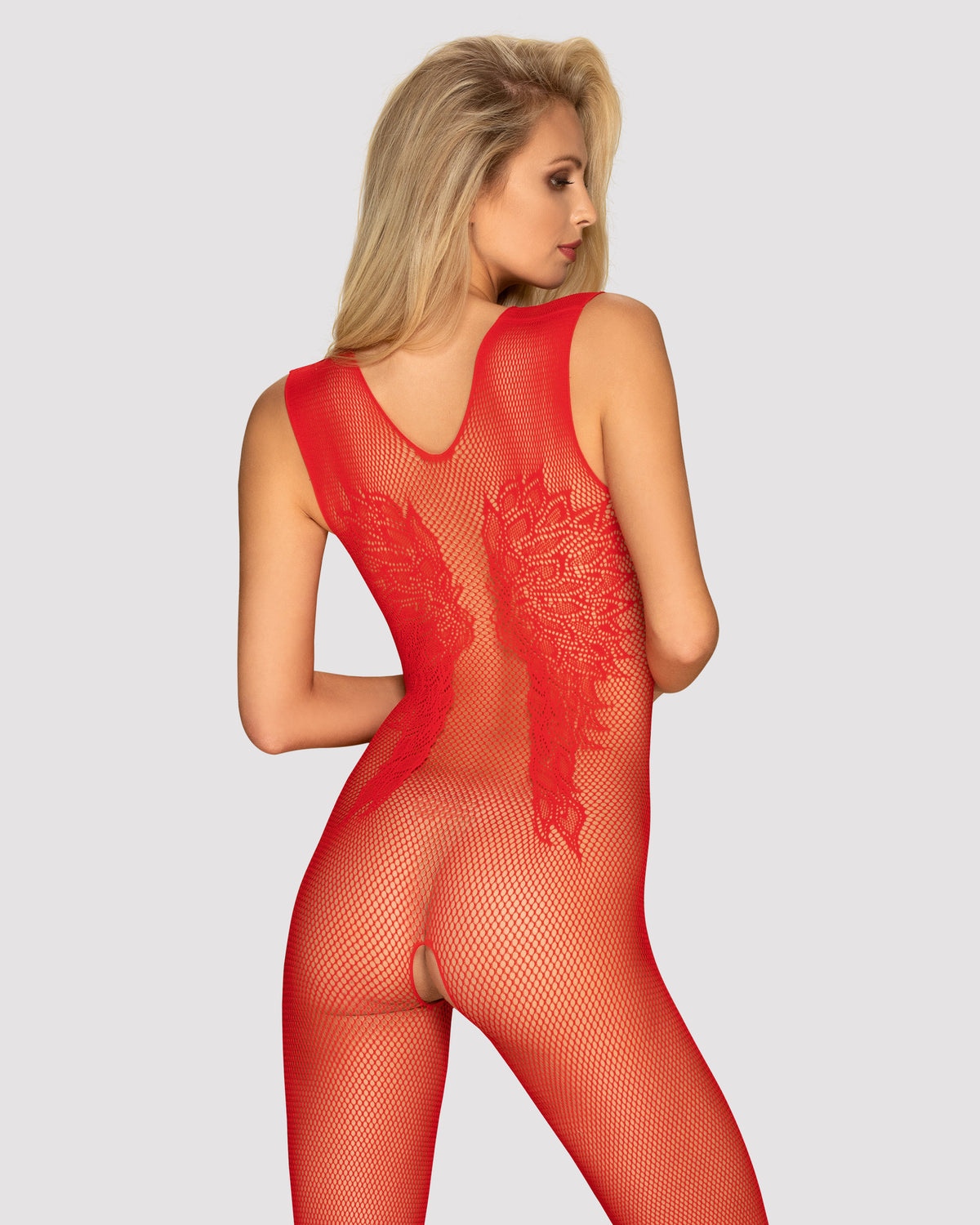 Obsessive bodystocking N112 röd
