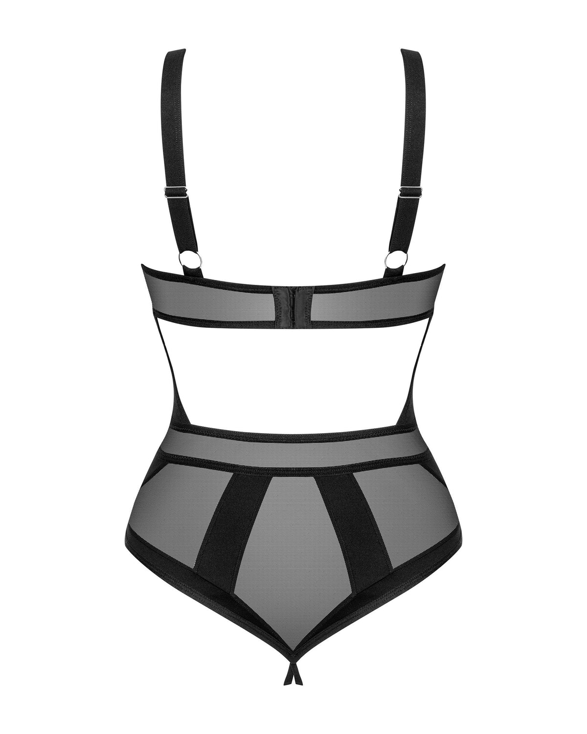 Obsessive Chic Amoria teddy med åben skridt