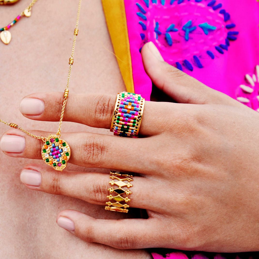 Hipanema Etowa gouden ring