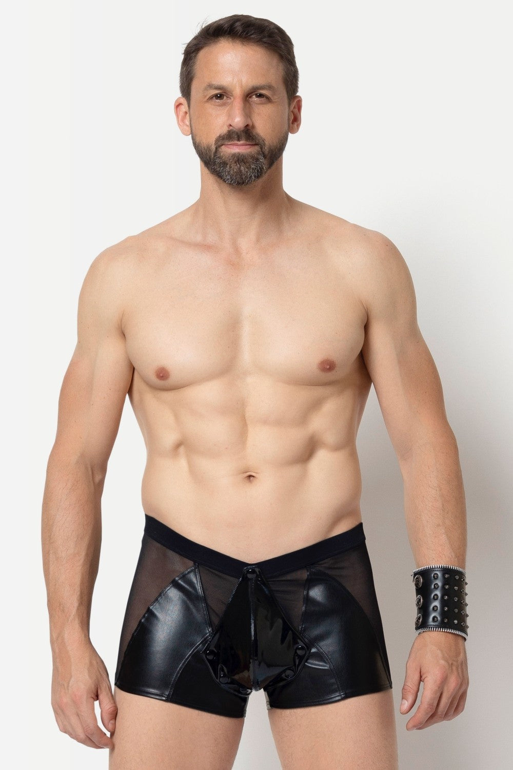 Maison Catanzaro Boxer Harbard in ecopelle