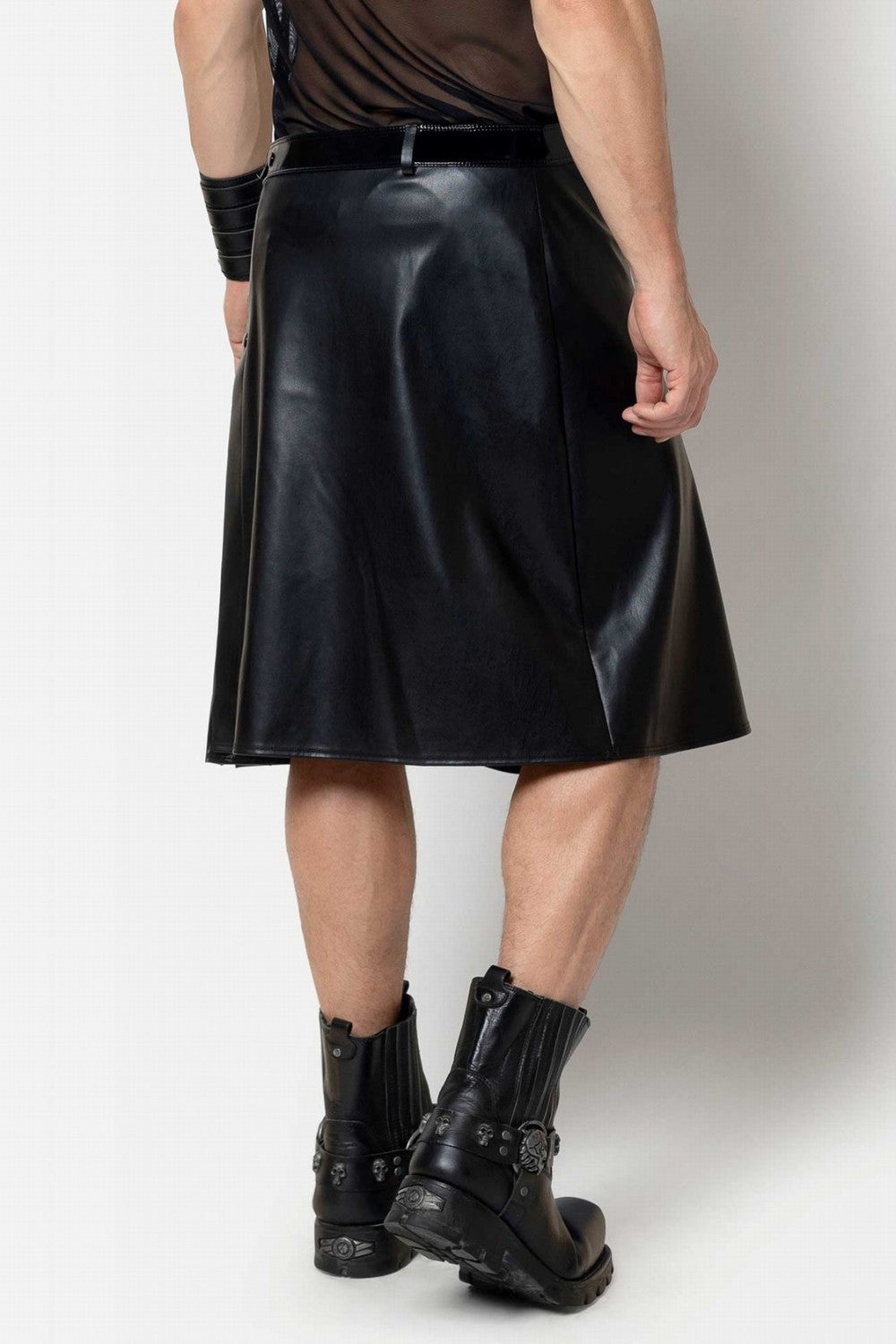 Maison Catanzaro -PC608501H6- Ingvald kilt z umělé kůže