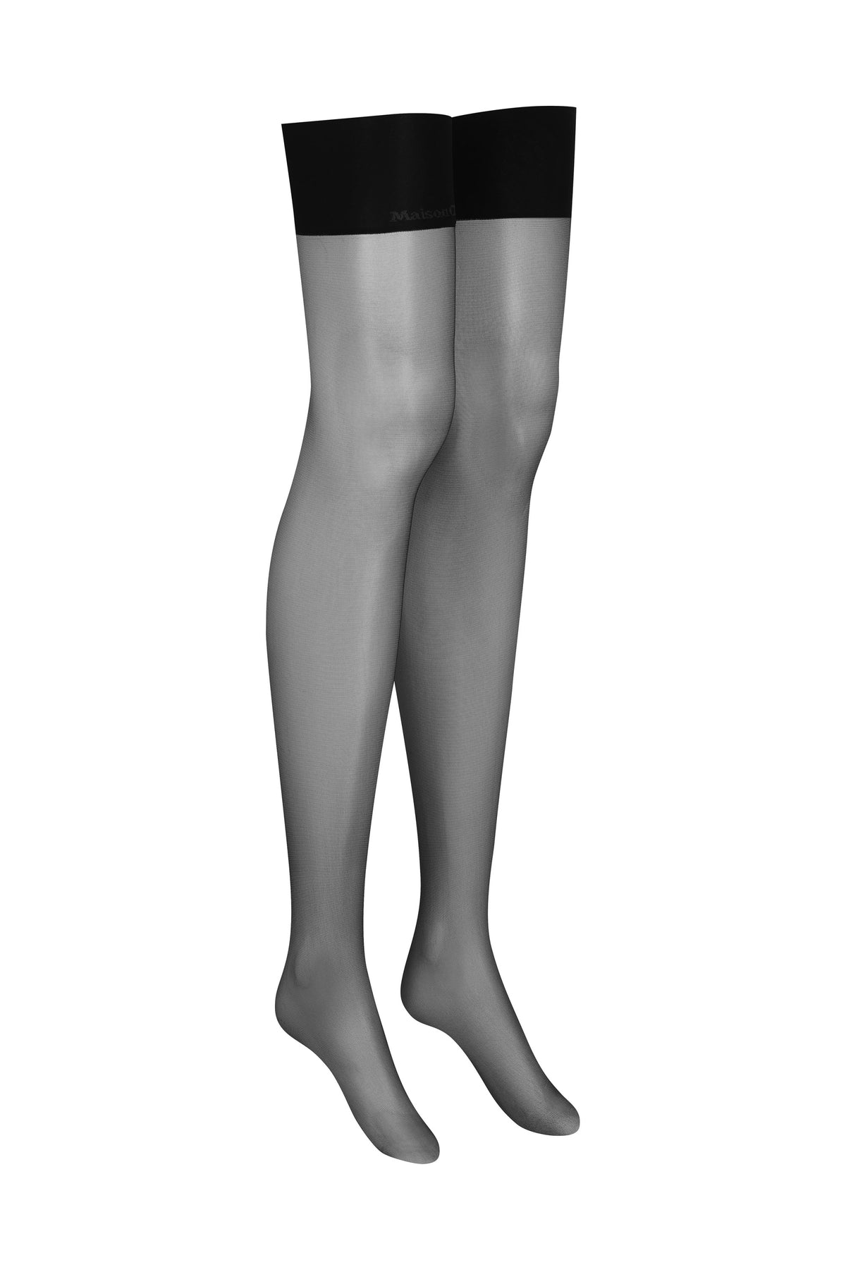 Scandale -562360- signature transparent garter stockings - 6D