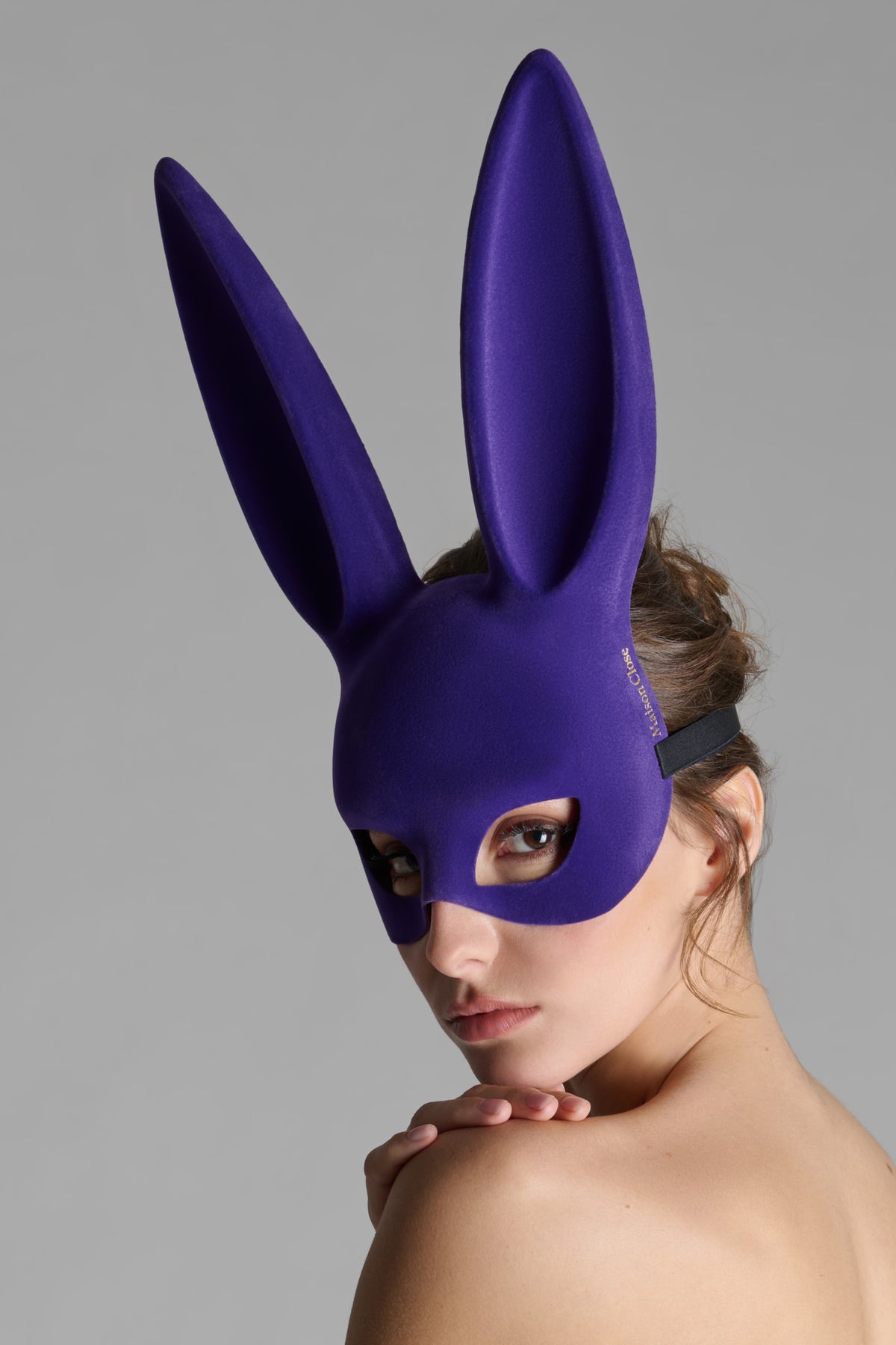 Scandale Les Fétiches - velvet bunny mask