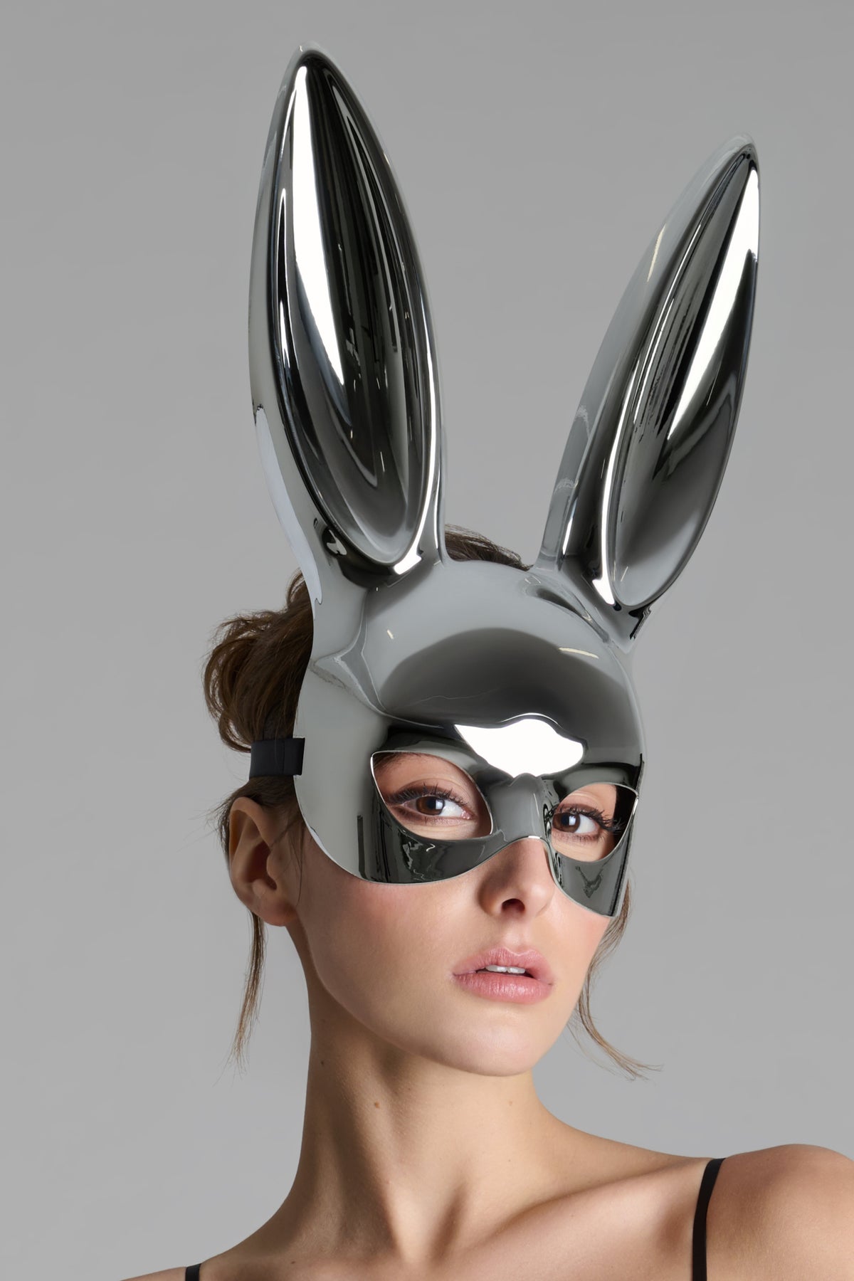 Scandale Les Fétiches - mirror bunny mask