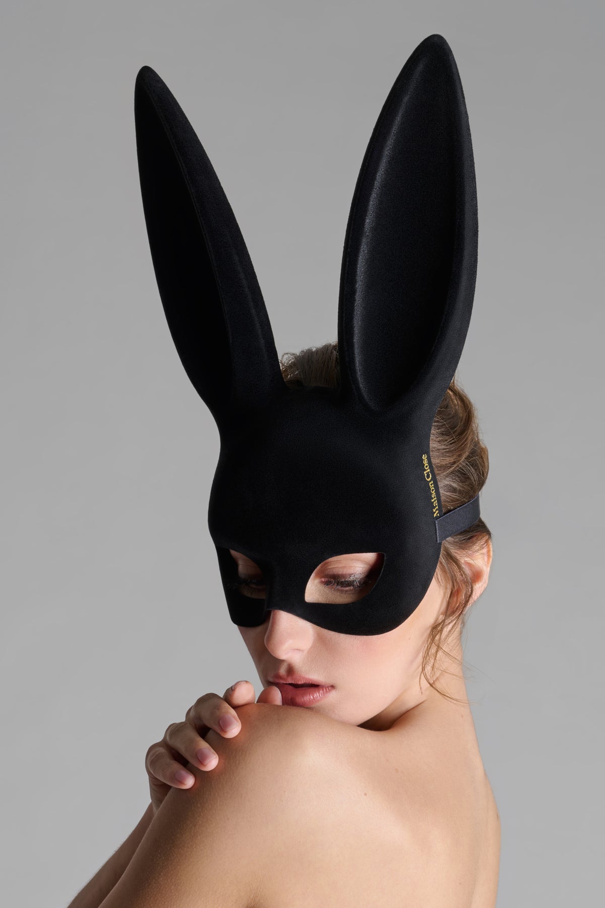 Scandale Les Fétiches - velvet bunny mask