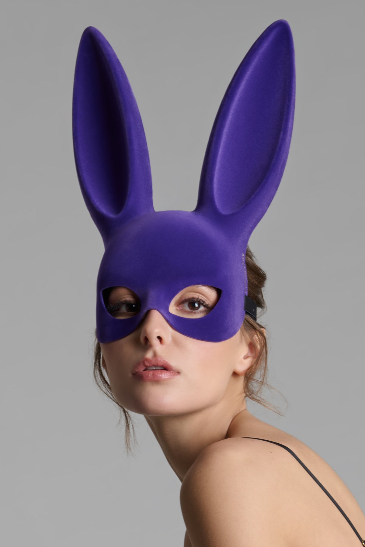Scandale Les Fétiches - velvet bunny mask