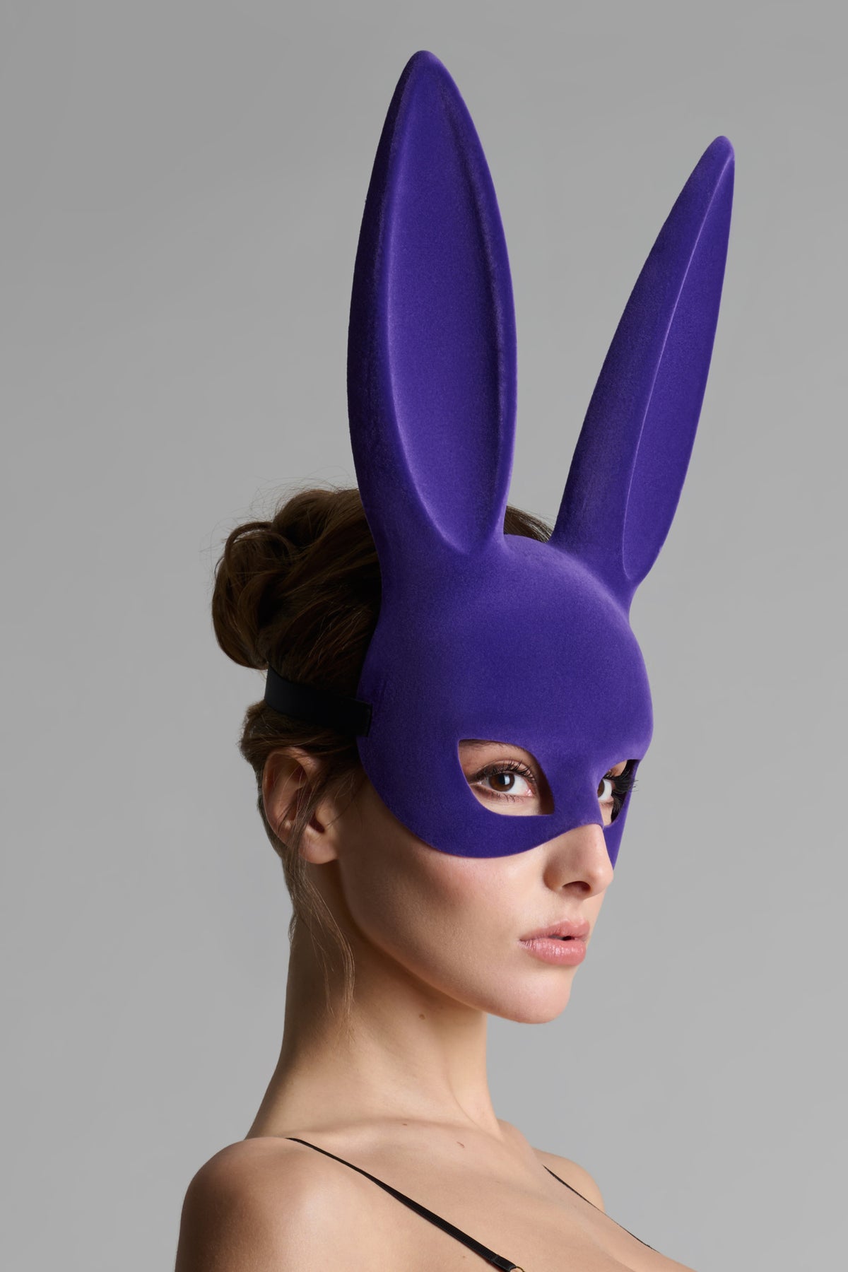 Scandale Les Fétiches - velvet bunny mask