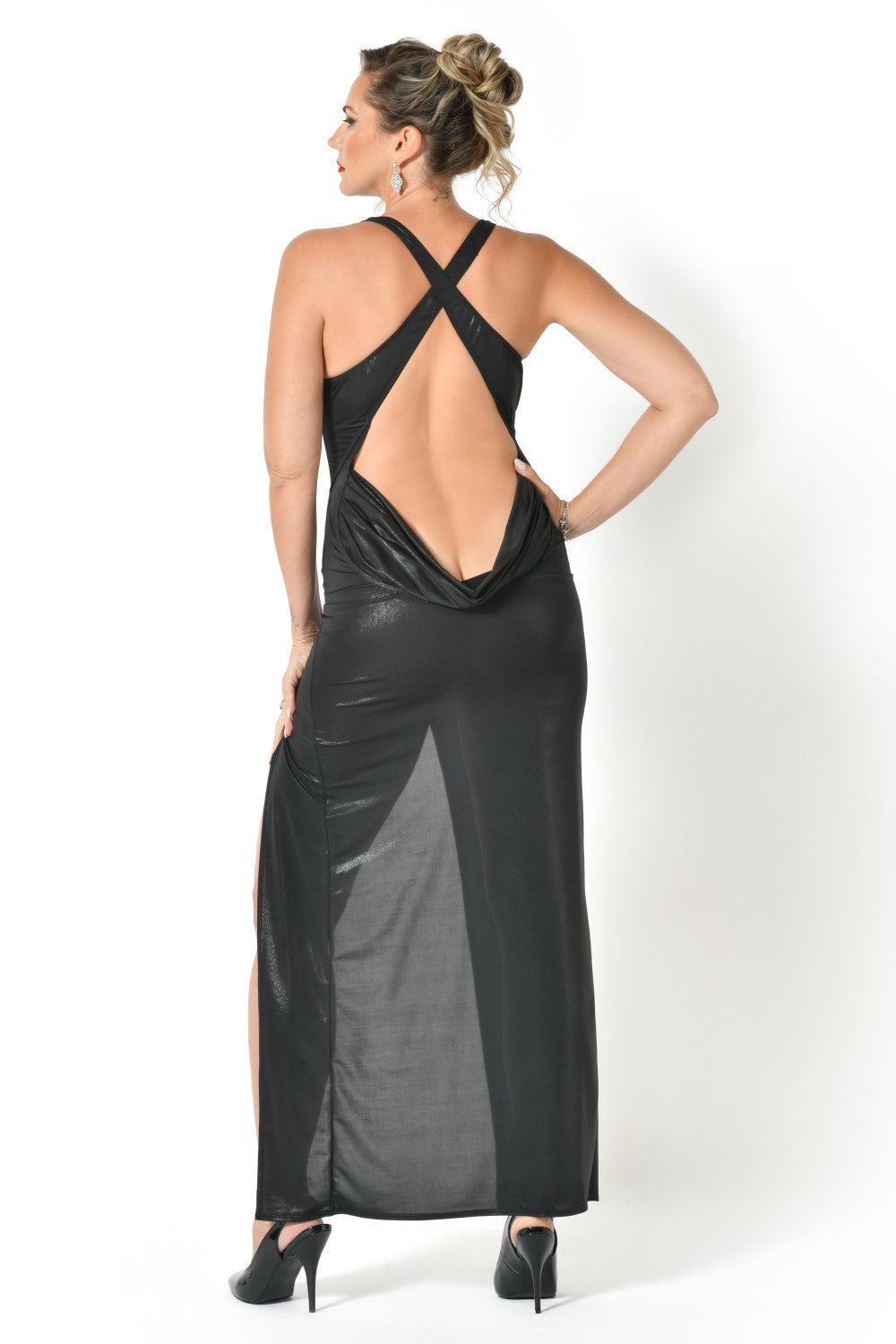 Maison Catanzaro -PF705202V18- Neptune lycra dress