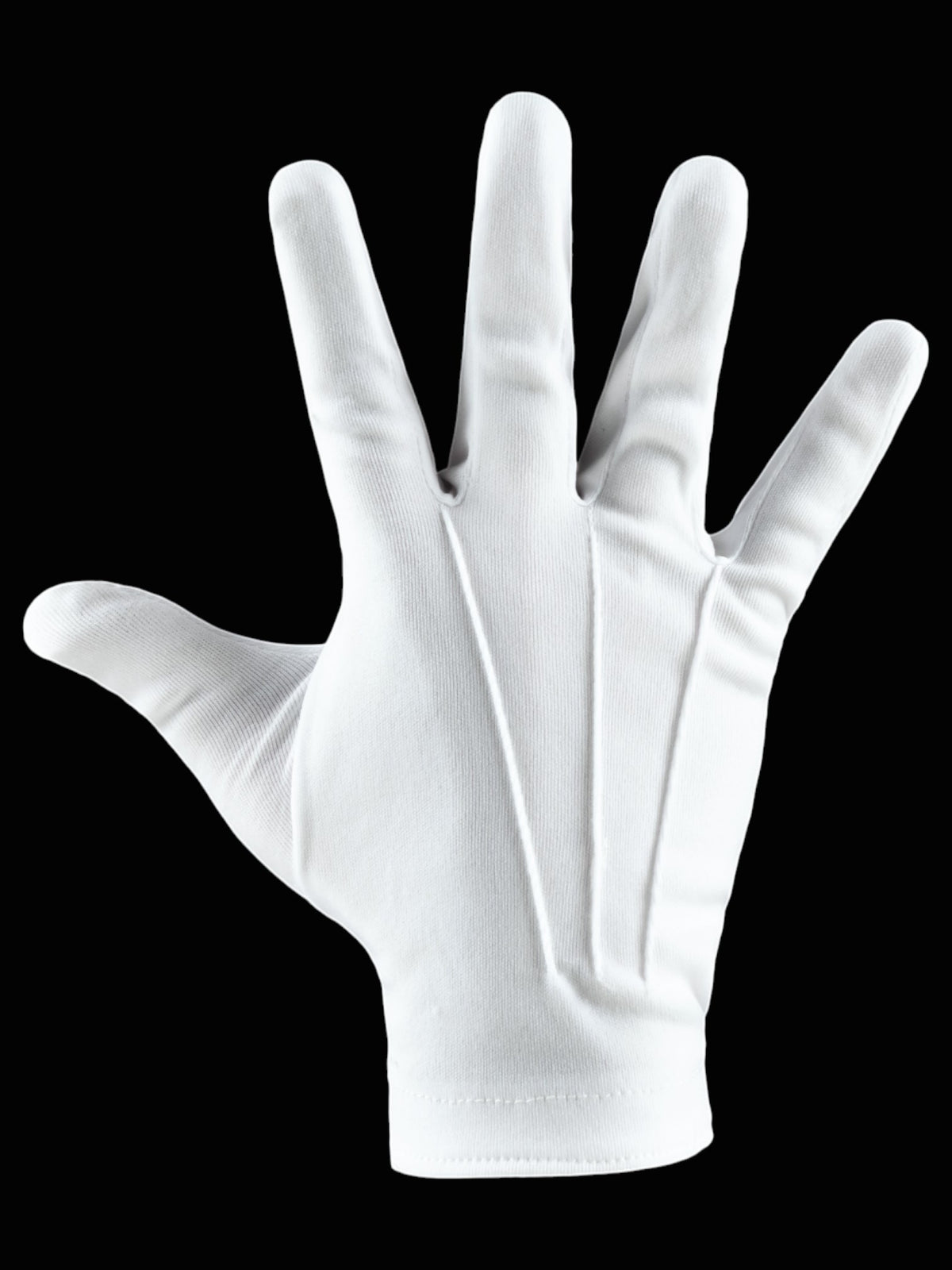 Serata witte nylon handschoenen