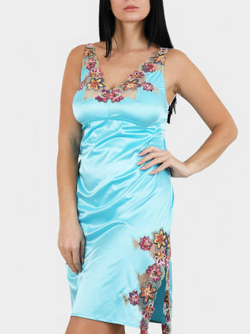 V.I.P.A Summer Soul blue night dress