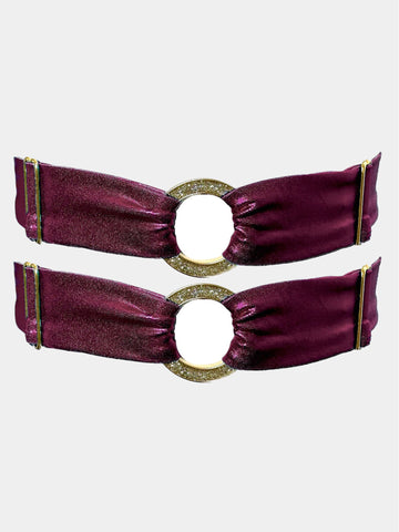 V.I.P.A Tiffany plum garter 2