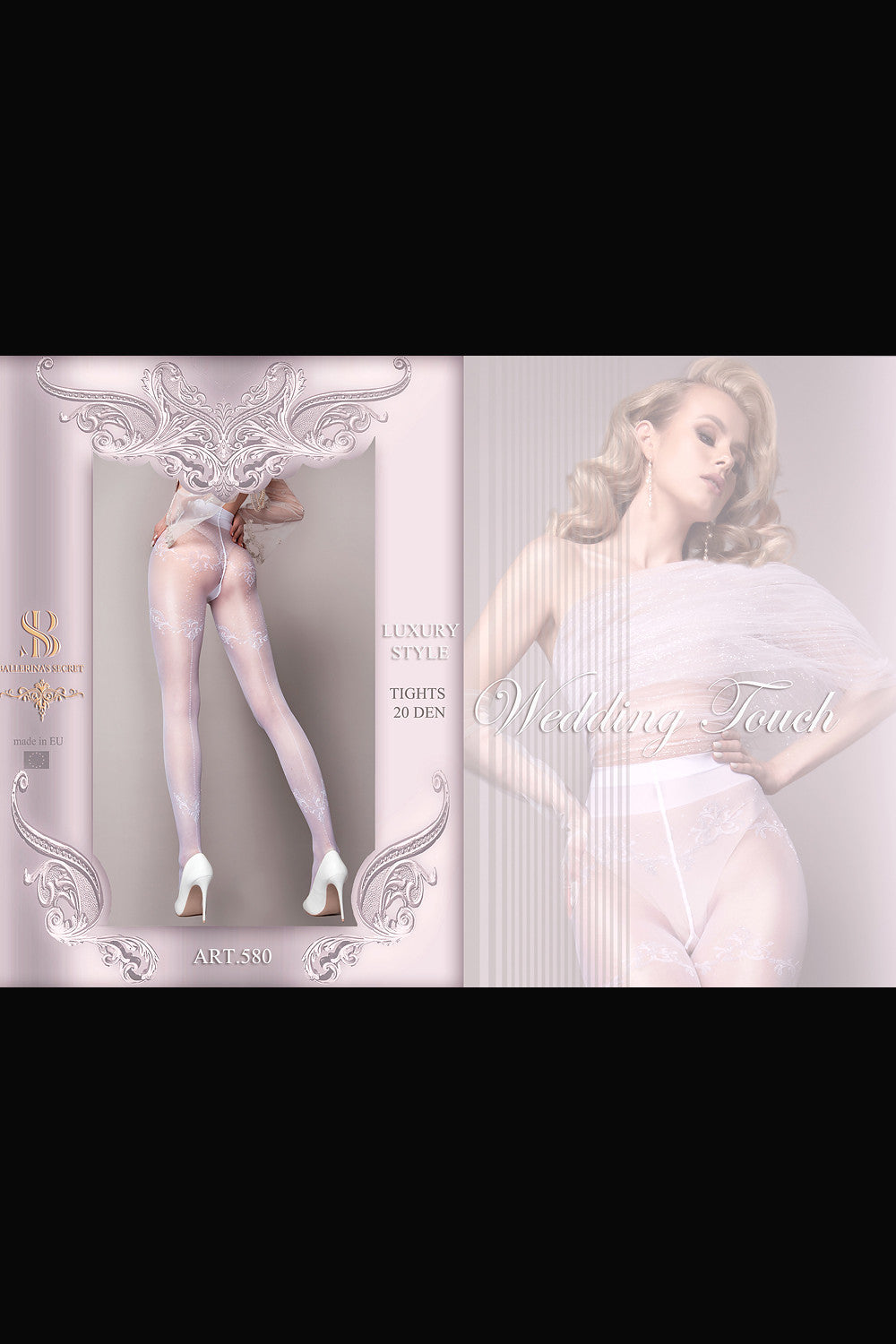 Ballerina's Secret -580- white tights for wedding